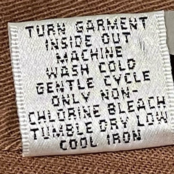 Talbots Linen Blend Pencil Skirt Brown Knee Length Office Summer Casual Size 14P - Picture 8 of 9